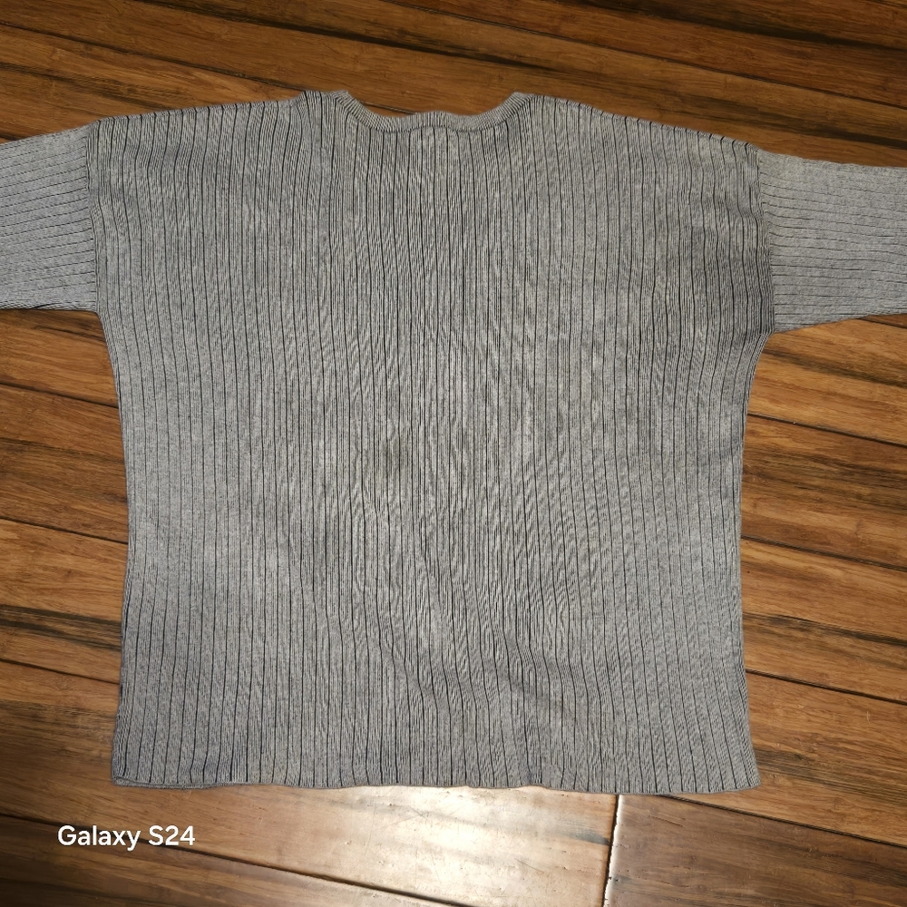 COS Men's Gray‎ Ribbed Sweater - Picture 8 of 8